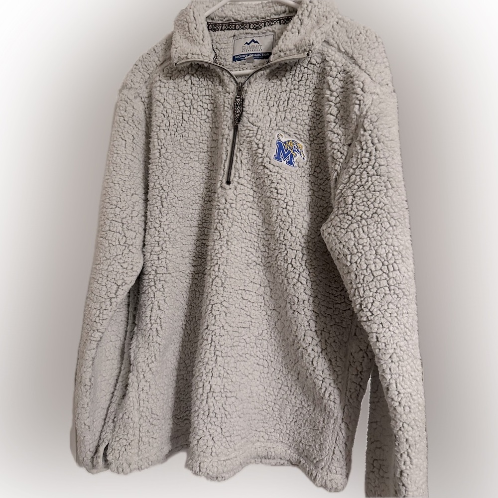 University of Memphis Cozy Women’s XL Summit Sportswear Sherpa Pullover